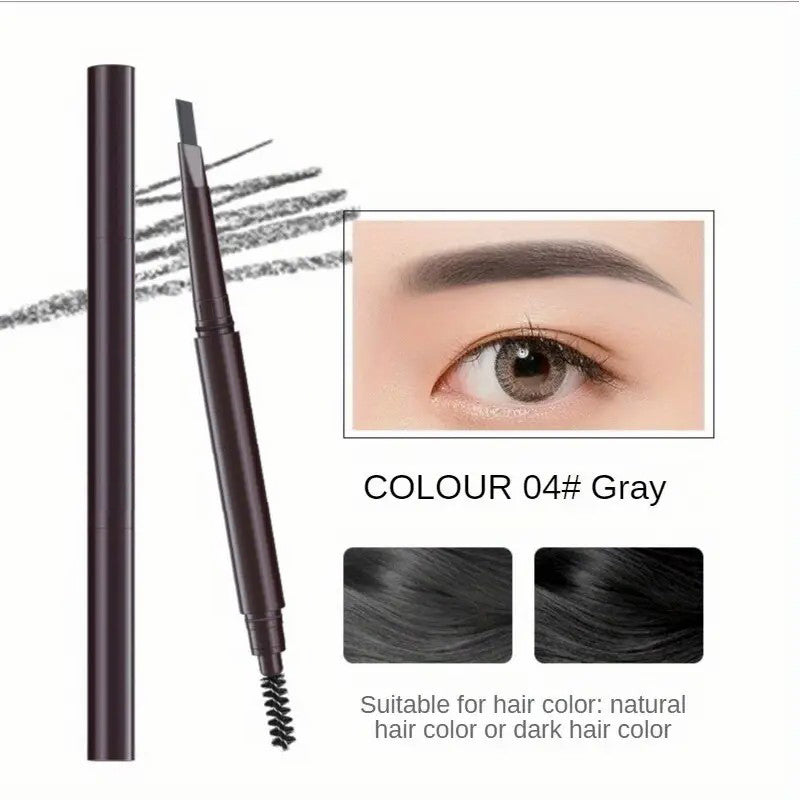 Double Ended Triangular Head Eyebrow Pencil